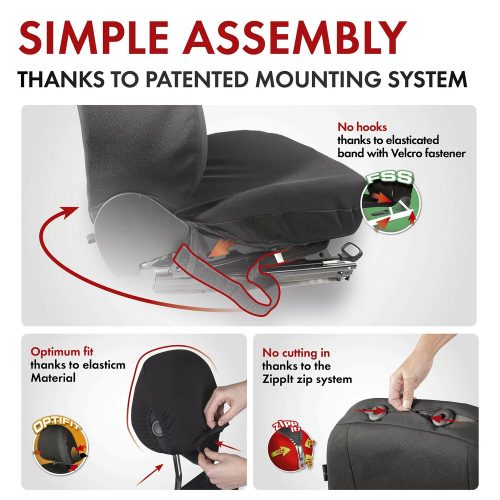 Üléshuzat 2 első ülésre - KENDAL - WALSER