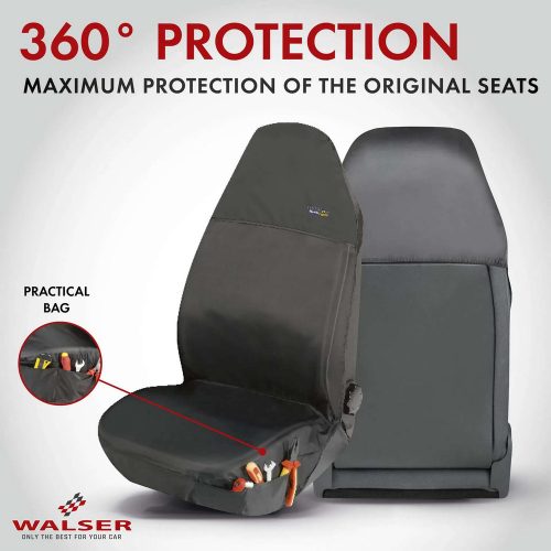 Ülésvédő huzat első ülésre Outdoor Sports - fekete-piros - WALSER