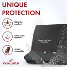 Üléshuzat - NEOPRENE - fekete - hátsó ülésre - WALSER