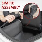 Üléshuzat - NEOPRENE - fekete - hátsó ülésre - WALSER