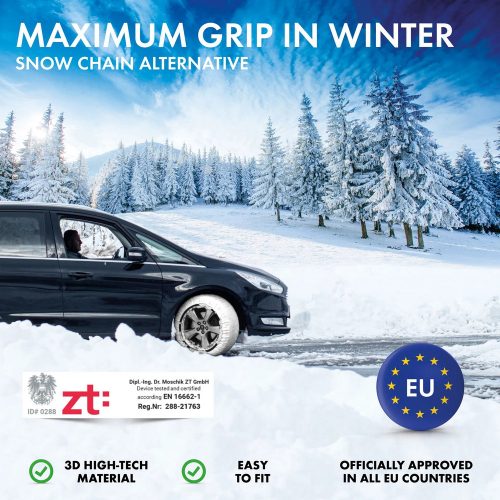 Textil hólánc - XS méret - Premium Ultra Grip - 2 db - WALSER