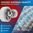Textil hólánc - XL méret - Premium Ultra Grip - 2 db - WALSER