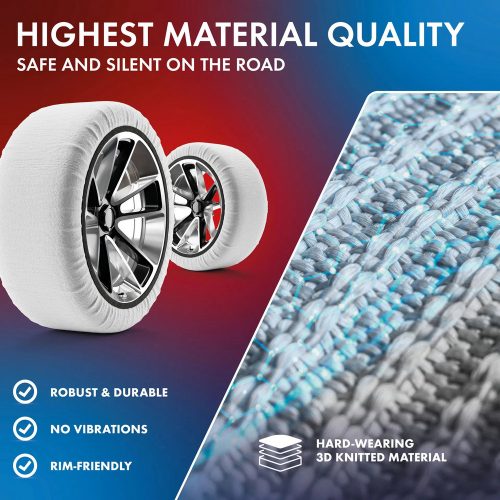 Textil hólánc - XXL méret - Premium Ultra Grip - 2 db - WALSER