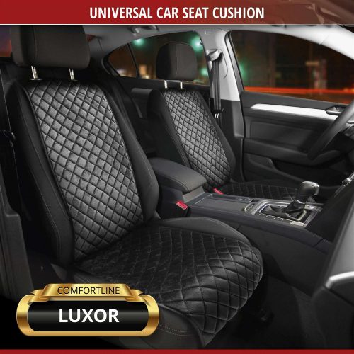 Ülésvédő LUXOR COMFORTLINE - fekete - WALSER