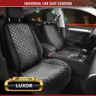 Ülésvédő LUXOR COMFORTLINE PLUS - fekete - WALSER