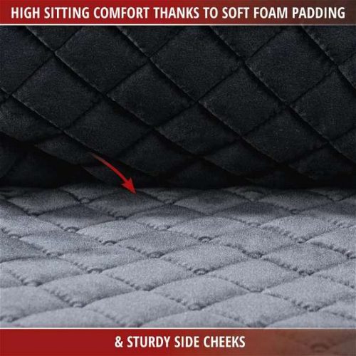 Ülésvédő LUXOR COMFORTLINE PLUS - fekete - WALSER