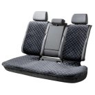 Ülésvédő LUXOR COMFORTLINE - fekete - hátsó ülésre - WALSER