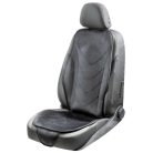 Ülésvédő - ergonomikus - AIR FLOW - fekete - WALSER