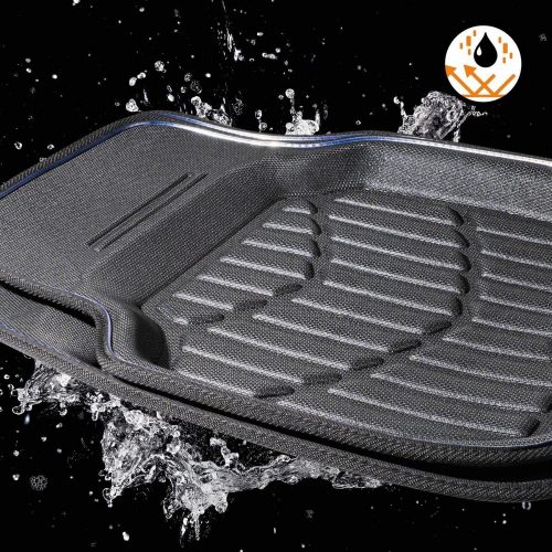 Autószőnyeg pár - GUMI-TPE - LED világítással USB - CarComfort