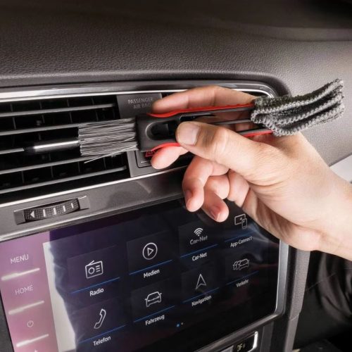 Tisztítókefe bordákkal mikroszálas kendővel - CARCOMFORT - WALSER