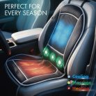 Fűthető, hűthető ülésvédő masszázs funkcióval - 12V 24 W COOLHEAT - WALSER
