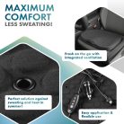 Hűthető üléspárna távirányítóval  12V + USB-C csatlakozóval - WALSER
