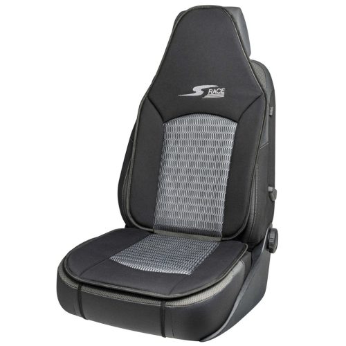 Ülésvédő S-RACE - HIGHBACK SEAT - szürke-fekete - WALSER