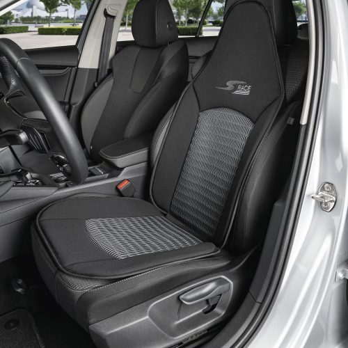 Ülésvédő S-RACE - HIGHBACK SEAT - szürke-fekete - WALSER