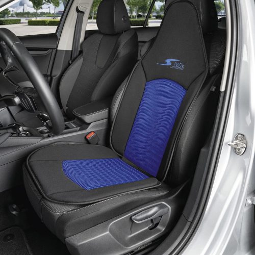 Ülésvédő S-RACE - HIGHBACK SEAT - kék-fekete - WALSER