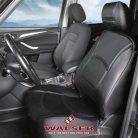 Üléshuzat - bőr - RANGER - fekete - WALSER