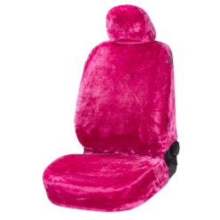 Üléshuzat - bolyhos műszőrme - TEDDY - pink - WALSER