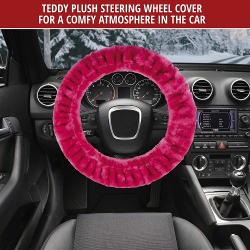 Volánvédő műszőrme 37-39 cm TEDDY - pink - WALSER