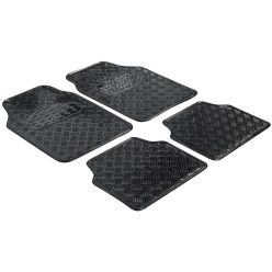   Gumiszőnyeg garnitúra - fémhatású - CARBON METALLIC - WALSER