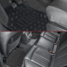 Gumiszőnyeg garnitúra - fémhatású - CARBON METALLIC - WALSER