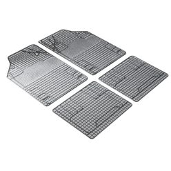   Gumiszőnyeg garnitúra textil hatású 3D felület - WHITE-BLACK - NEW STYLE - WALSER