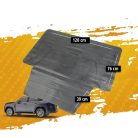 Csomagtérszőnyeg lökhárítóvédővel 120x76+39 cm BOOTGUARD - WALSER