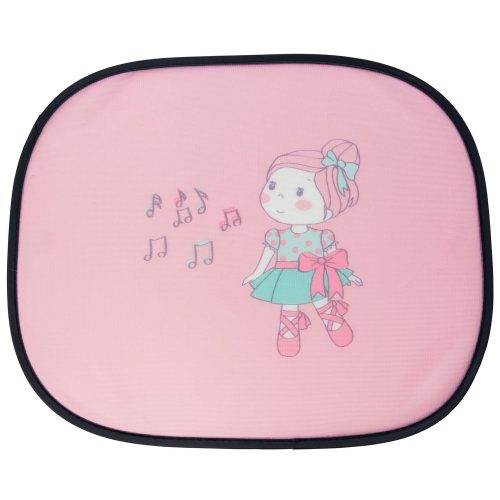 Napellenző fólia oldalablakra 2 db - öntapadós - 44x36 cm Ballet Doll - WALSER