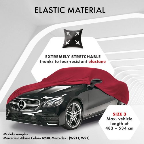 Autótakaró ponyva - beltéri - CAR - 3-483-534 cm - STRETCH PLUS - WALSER