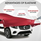 Autótakaró ponyva - beltéri - SUV - 9-460-489 cm - STRETCH PLUS - WALSER