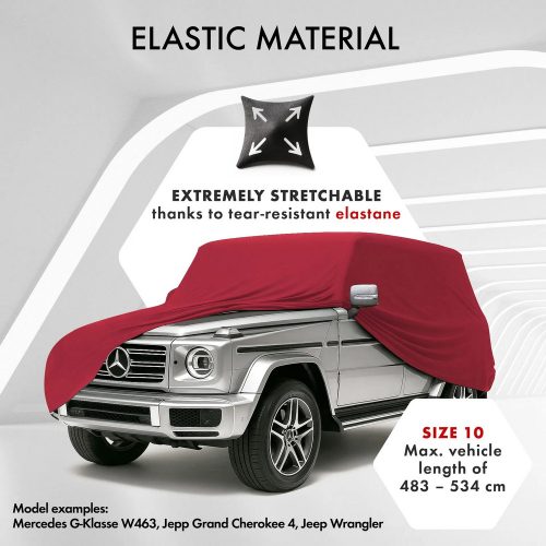 Autótakaró ponyva - beltéri - SUV - 10-490-520 cm - STRETCH PLUS - WALSER