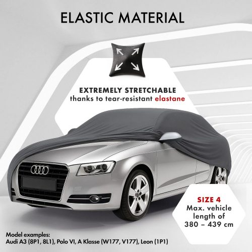 Autótakaró ponyva - beltéri - KOMBI - 4-380-439 cm - STRETCH PLUS - WALSER