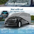 Autótakaró ponyva jégeső ellen - BUS - 11-470-499 - HYBRID + UV PROTECT - WALSER