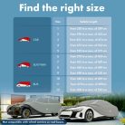 Autótakaró ponyva jégeső ellen - SUV - 7-425-459 - HYBRID + UV PROTECT - WALSER
