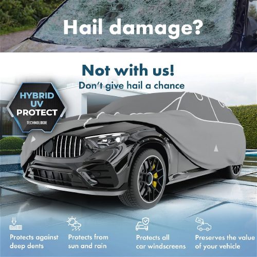 Autótakaró ponyva jégeső ellen - SUV - 9-490-520 - HYBRID + UV PROTECT - WALSER