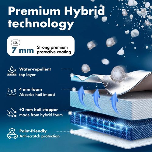 Autótakaró ponyva jégeső ellen - CAR - 4-475-524 - PREMIUM HYBRID - WALSER