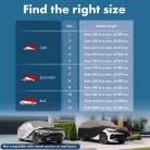 Autótakaró ponyva jégeső ellen - SUV - 9-490-520 - PERMA PROTECT - WALSER