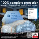 Autótakaró ponyva jégeső ellen - CAR - 2-390-424 - PERMA PROTECT COMPLETE - WALSER