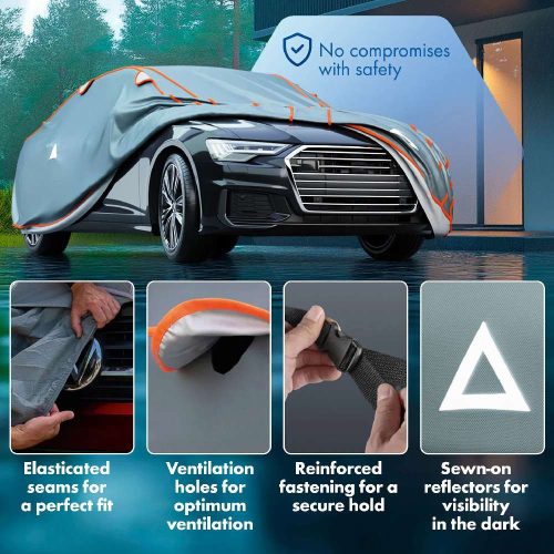Autótakaró ponyva jégeső ellen - CAR - 3-425-474 - PERMA PROTECT COMPLETE - WALSER