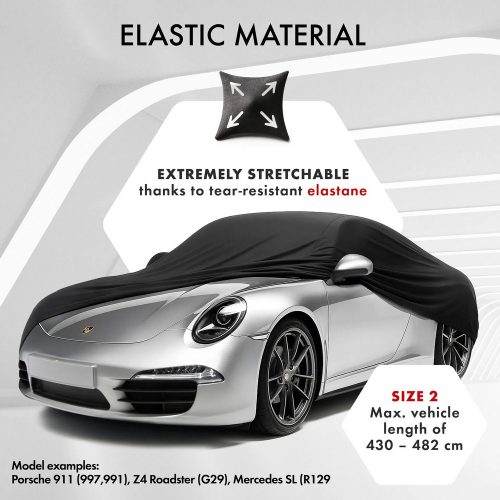 Autótakaró ponyva - beltéri - CAR - 2-430-482 cm - STRETCH PLUS - WALSER