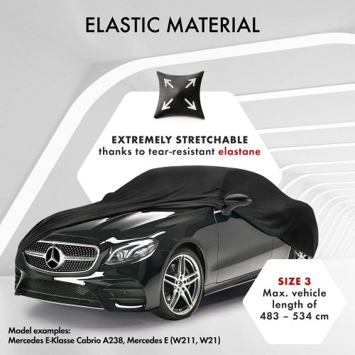 Autótakaró ponyva - beltéri - KOMBI - 4-380-439 cm - STRETCH PLUS - WALSER