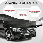 Autótakaró ponyva - beltéri - KOMBI - 4-380-439 cm - STRETCH PLUS - WALSER