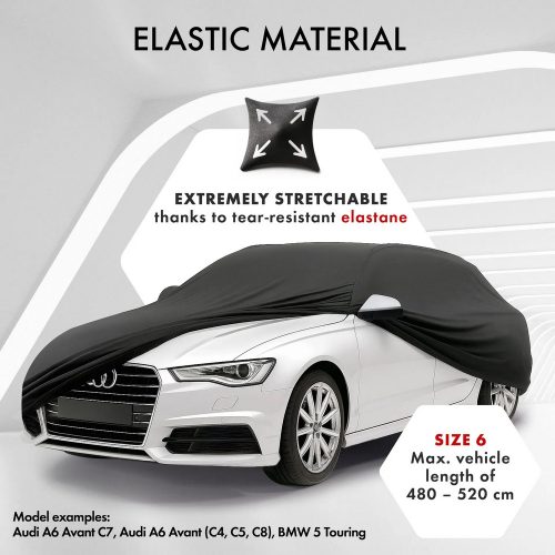 Autótakaró ponyva - beltéri - KOMBI - 6-480-508 cm - STRETCH PLUS - WALSER
