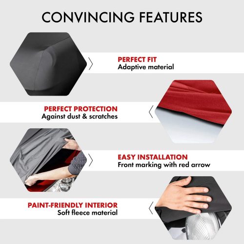 Autótakaró ponyva - beltéri - KOMBI - 6-480-508 cm - STRETCH PLUS - WALSER