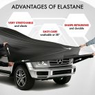 Autótakaró ponyva - beltéri - SUV - 10-490-520 cm - STRETCH PLUS - WALSER