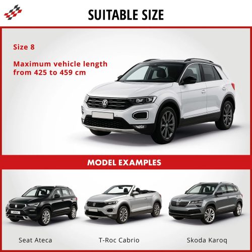 Autótakaró ponyva - négyévszakos - SUV - 8-425-459 - ALL WEATHER PLUS - WALSER