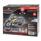 Motortakaró ponyva PREMIUM - ENDURO - XL méret - 255x110x135 cm szürke - WALSER