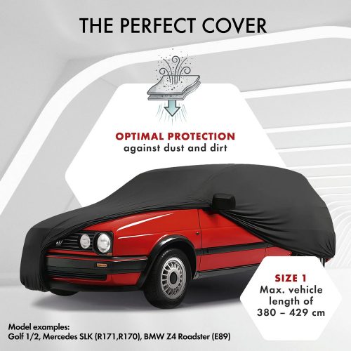 Autótakaró ponyva - beltéri - CAR - 1- 380-429 cm - STRETCH - WALSER
