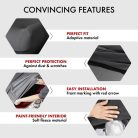 Autótakaró ponyva - beltéri - SUV - 7-370-424 cm - STRETCH - WALSER