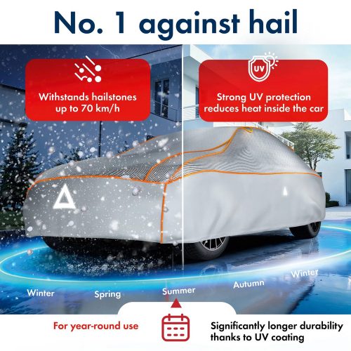 Autótakaró ponyva jégeső ellen - CAR - 2-390-424 - PREMIUM ALU-EPE + UV - WALSER