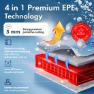 Autótakaró ponyva jégeső ellen - SUV - 6-370-424 - PREMIUM ALU-EPE + UV - WALSER